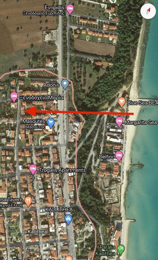 Holiday House 3- Kallithea Halkidiki Ngoại thất bức ảnh